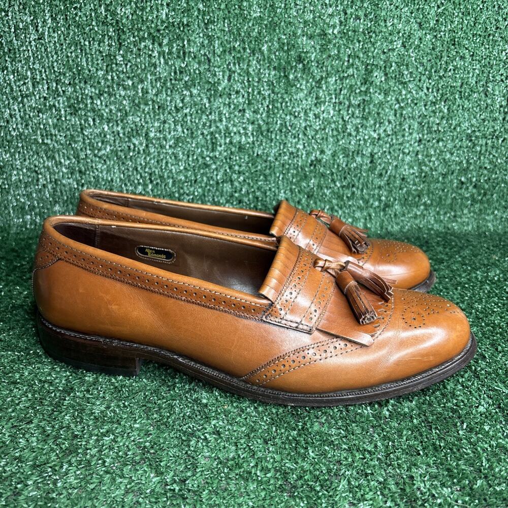 Allen Edmonds Bridgeton Kilt Tassel Loafers Dress Shoes Mens 10.5 D